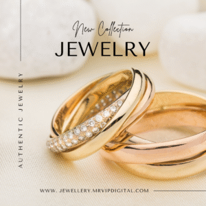 Golden Sparkle Trio Ring Set